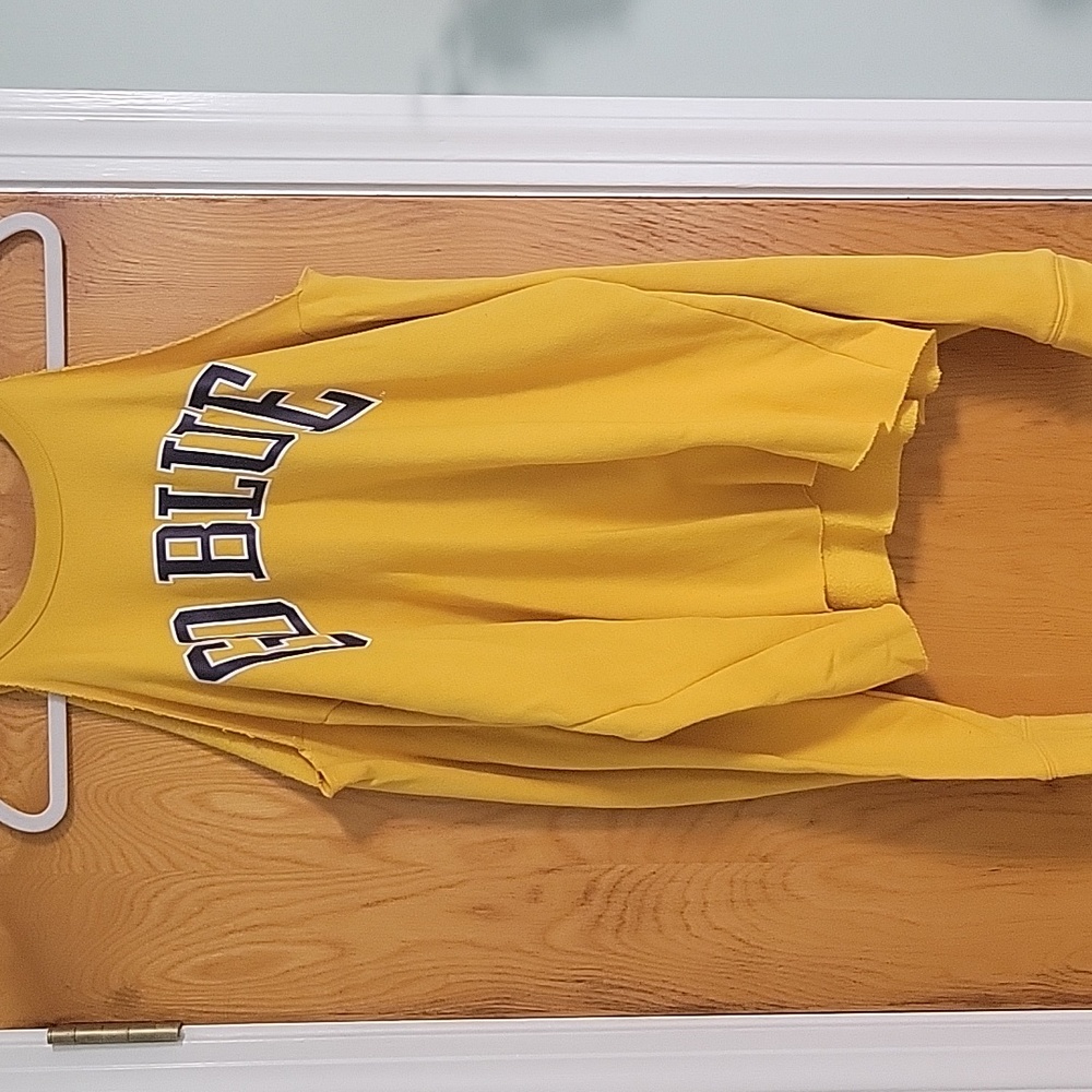 University of Michigan sweatshirt